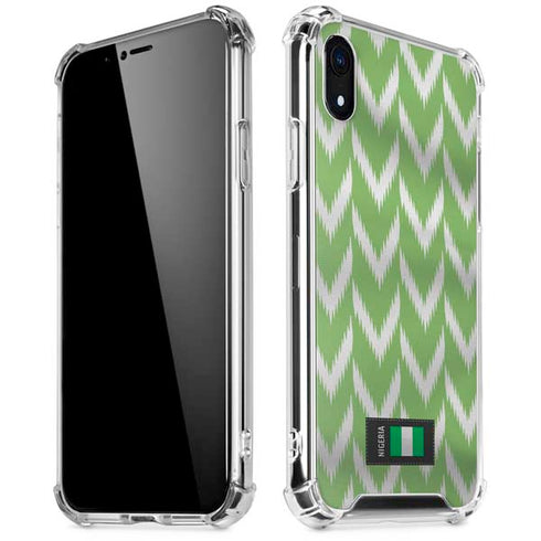 Nigeria Soccer Flag iPhone XR Clear Case